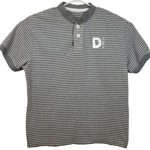 DITCH PLAINS SURF Men's Short Sleeve Henley Shirt 